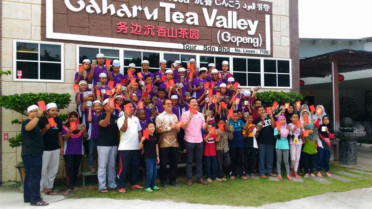 Majlis yang berlangsung pada 11 Feb 2017 di Gaharu Tea Valley Gopeng
