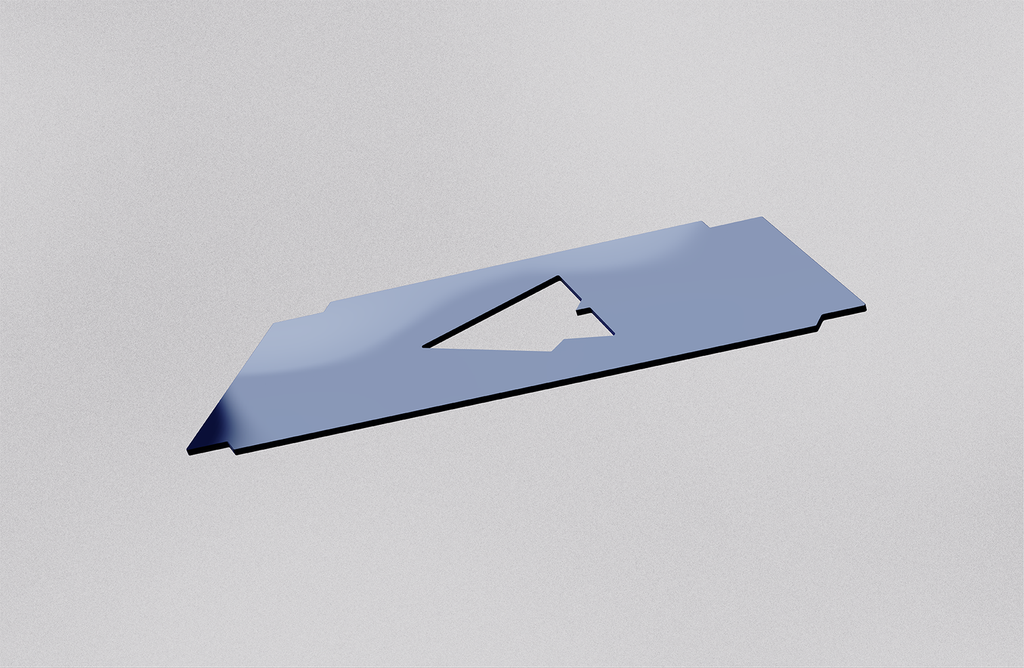 PAPER_65_-_Mirror_Polished_Weight_-_Blue