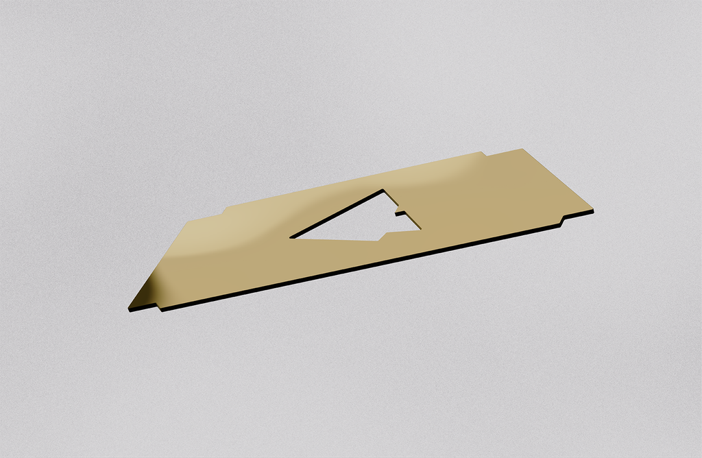 PAPER_65_-_Mirror_Polished_Weight_-_Champagne_Gold