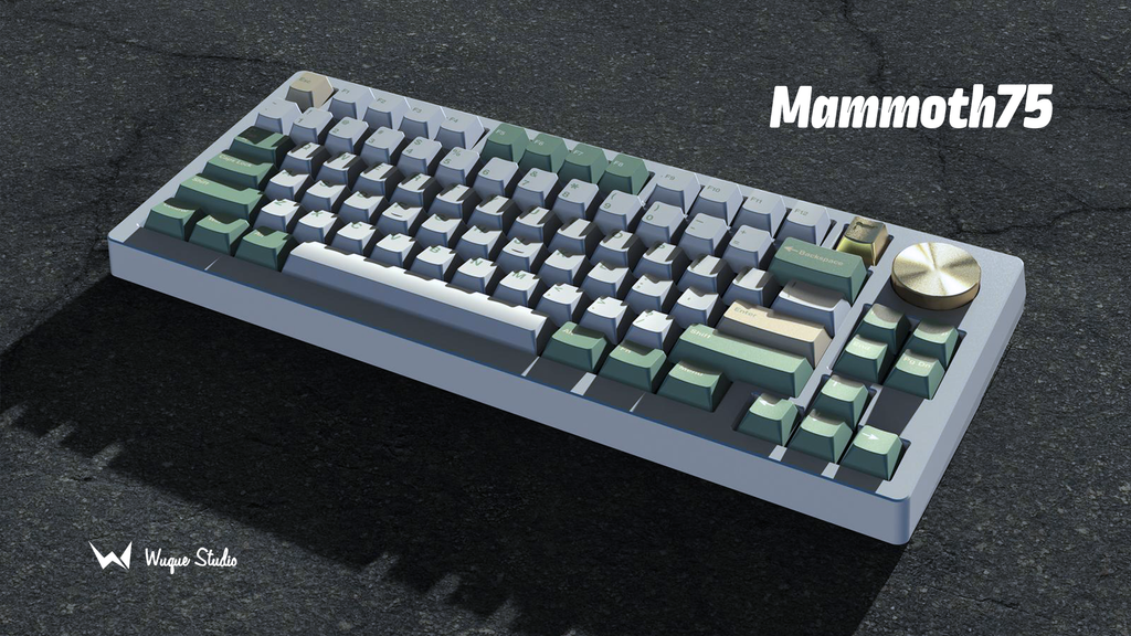 GB] Mammoth75 - PVD Mirror Alu Bottom – Rebult Keyboards