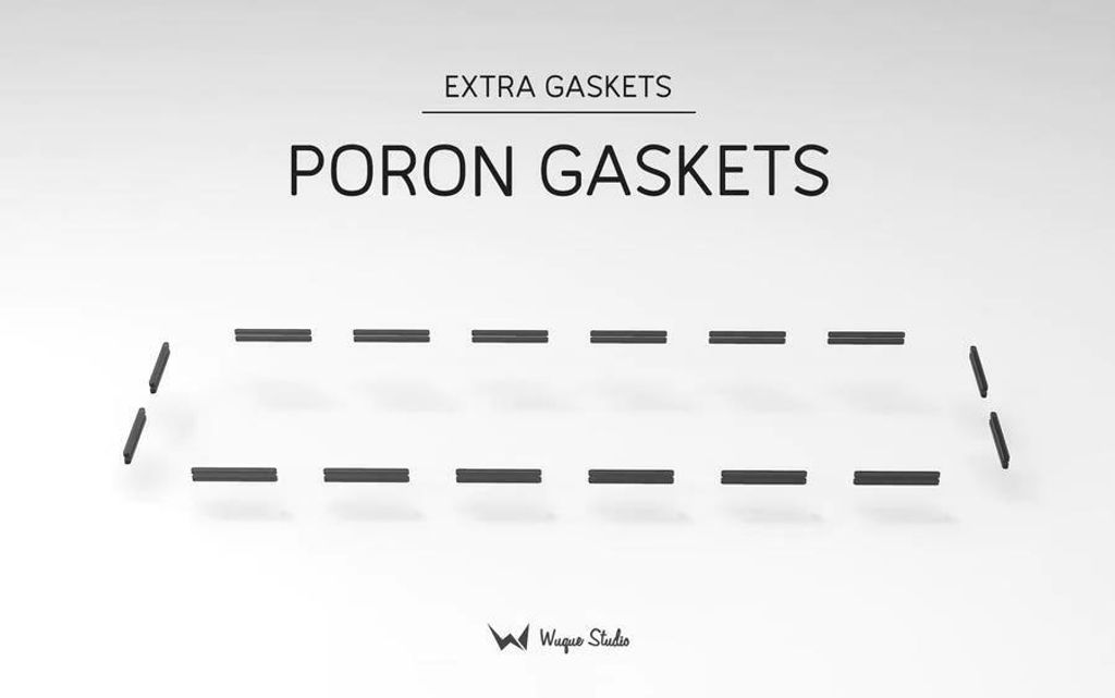 Poron gaskets