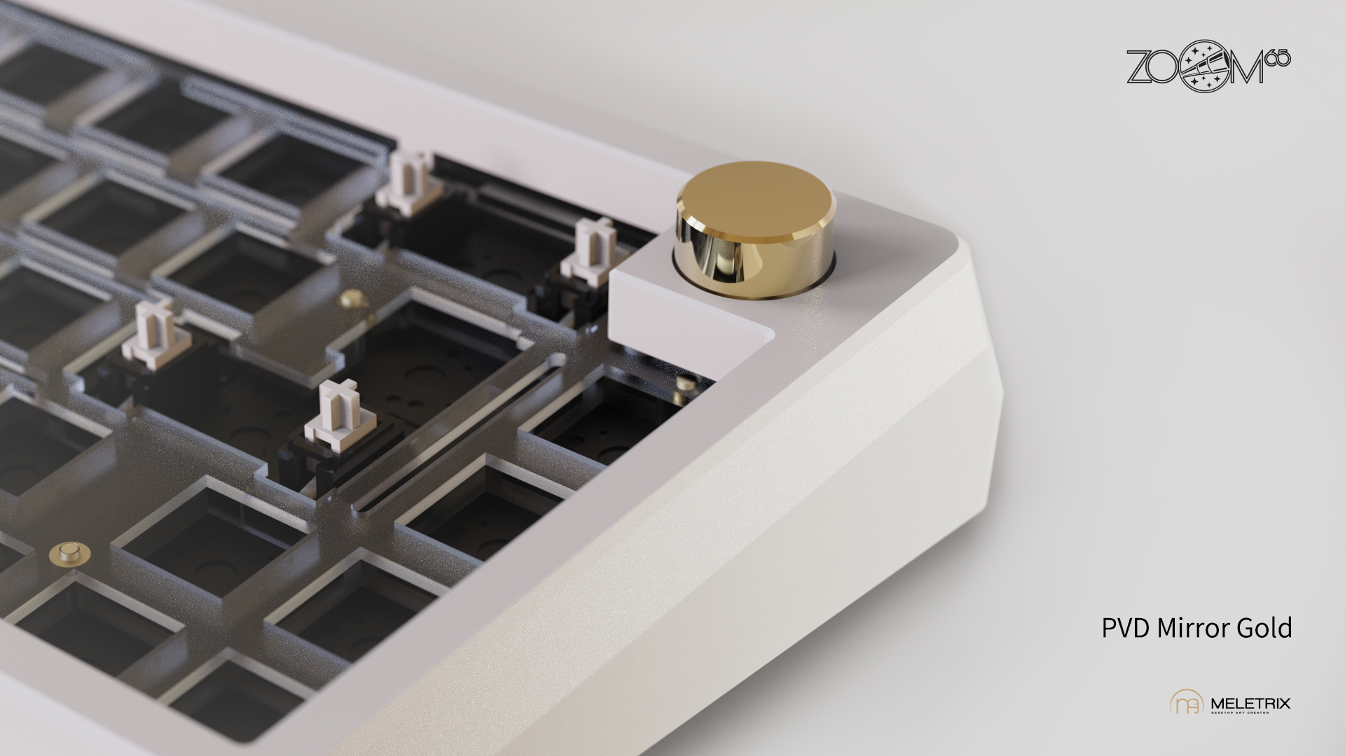 Pre-Order] Zoom65 Essential Edition R2 - Extra Knobs and Weights