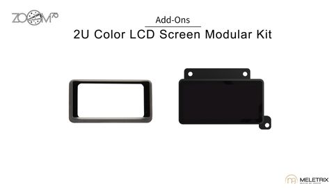 2U Color LCD Screen Modular Kit