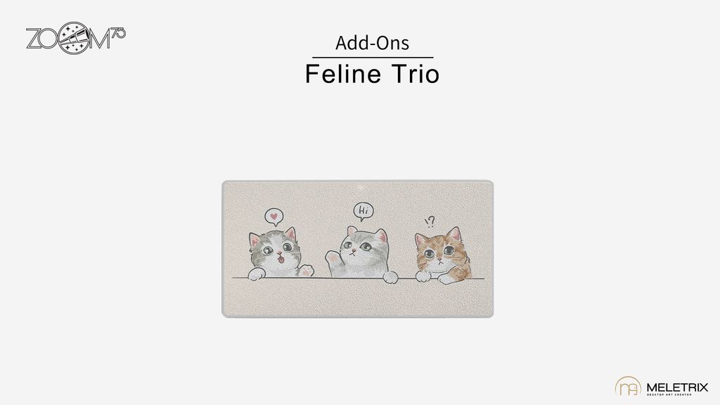 Feline Trio Badge
