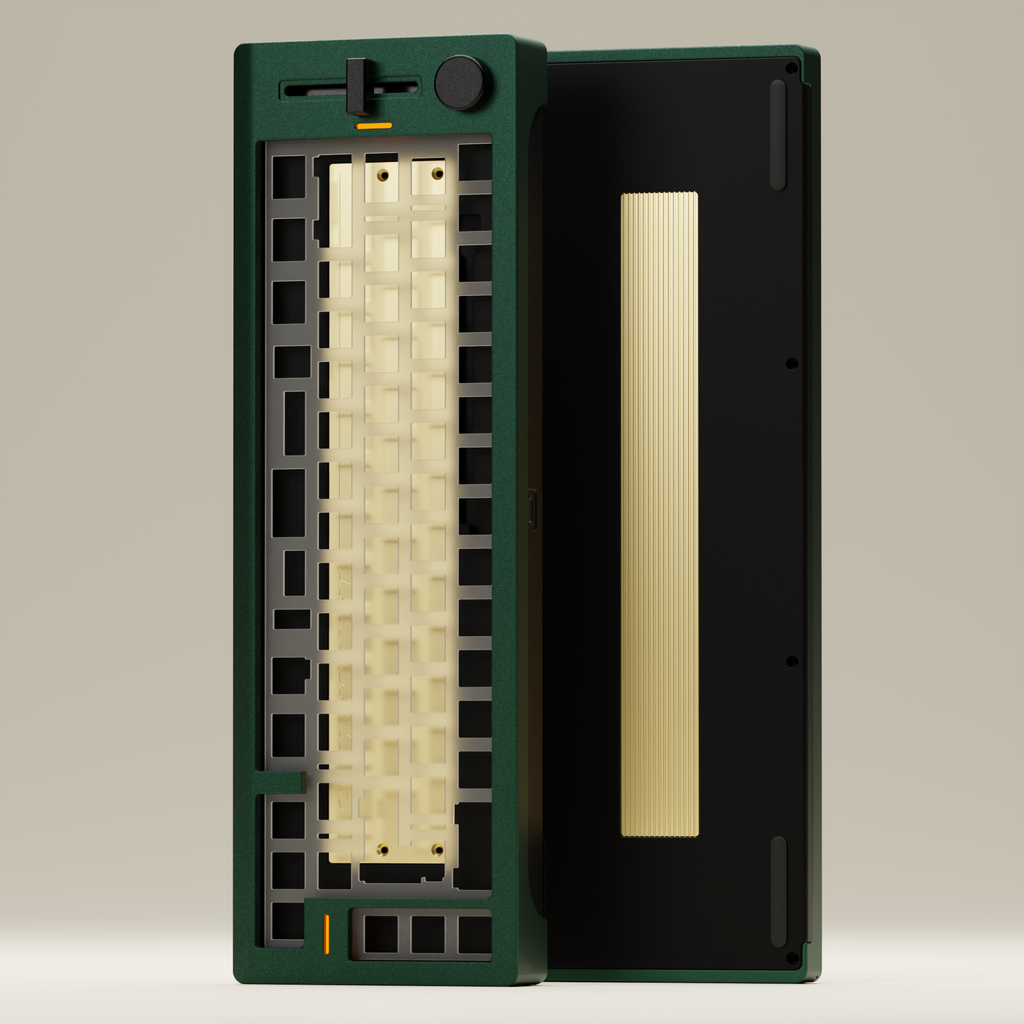 Dual board render_Green Alu