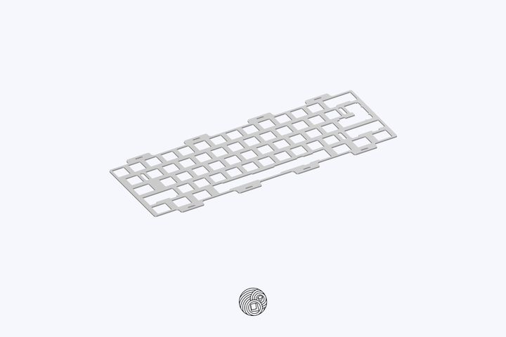 60_plate_mx_silver - K60PMXSLV