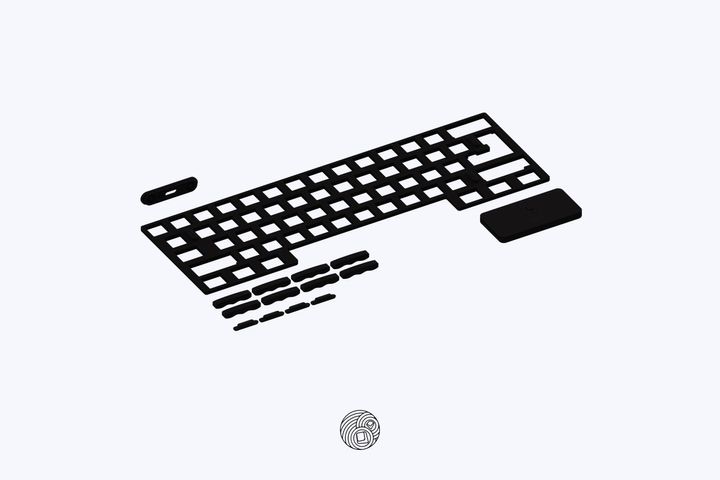 silicone_pack_black - K60SLPBLK