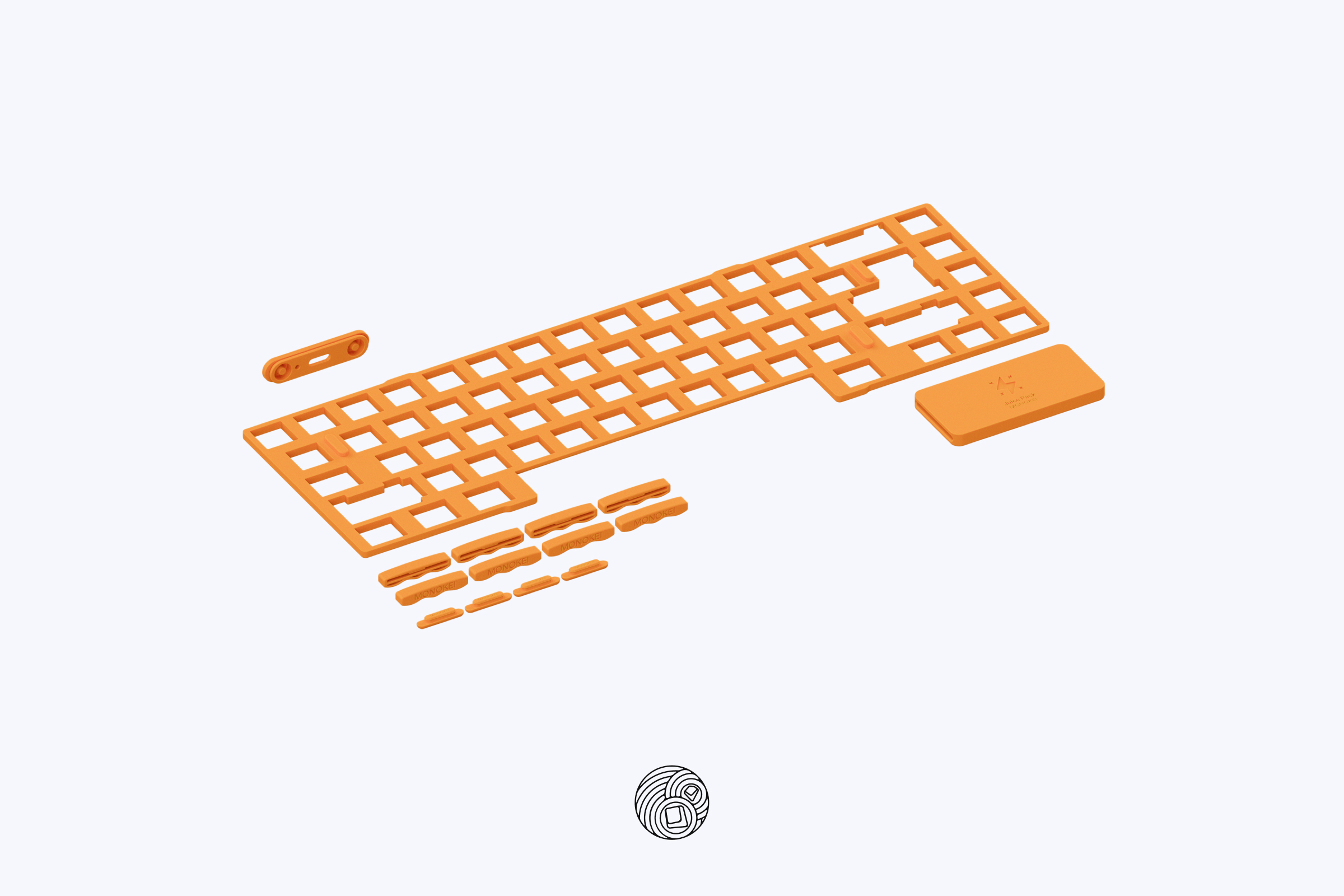 GB] MONOKEI Kei v2 Silicone Pack (65%) | (Add-on) – Rebult Keyboards