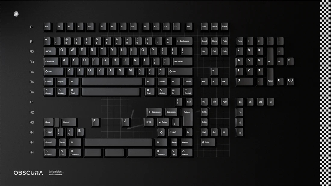 Mode Keycaps (Anthracite/ Obscura/ Tomorrow/ Lotus) – Rebult Keyboards