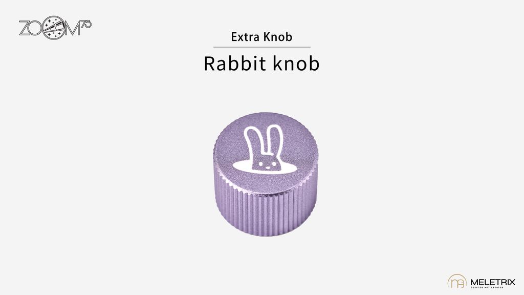 Anodized Rabbit knob