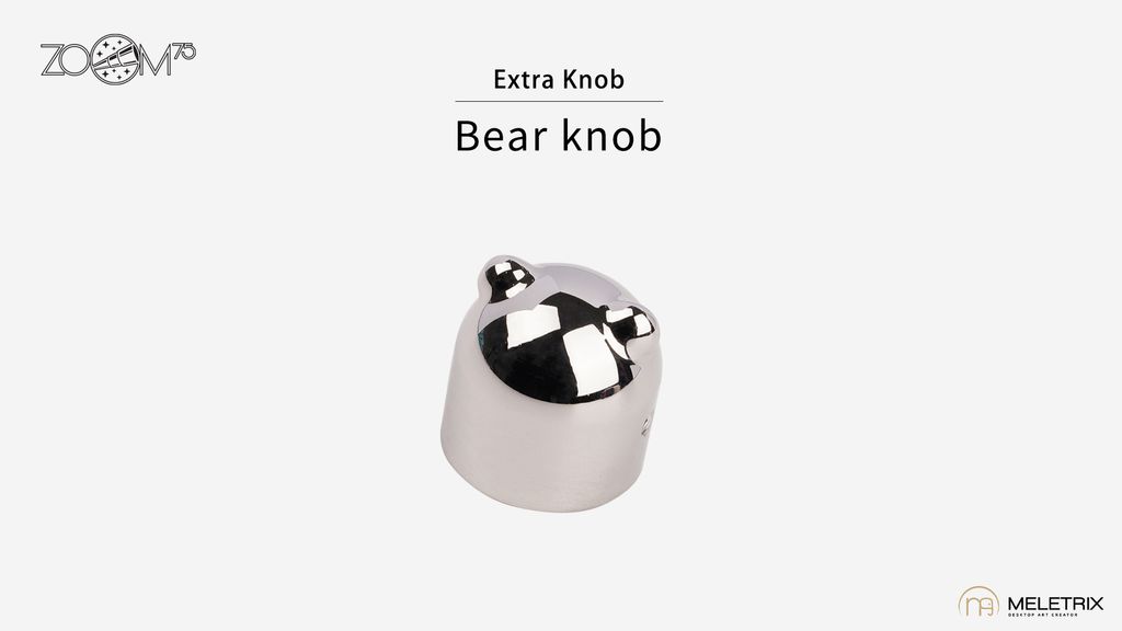 PVD Bear knob
