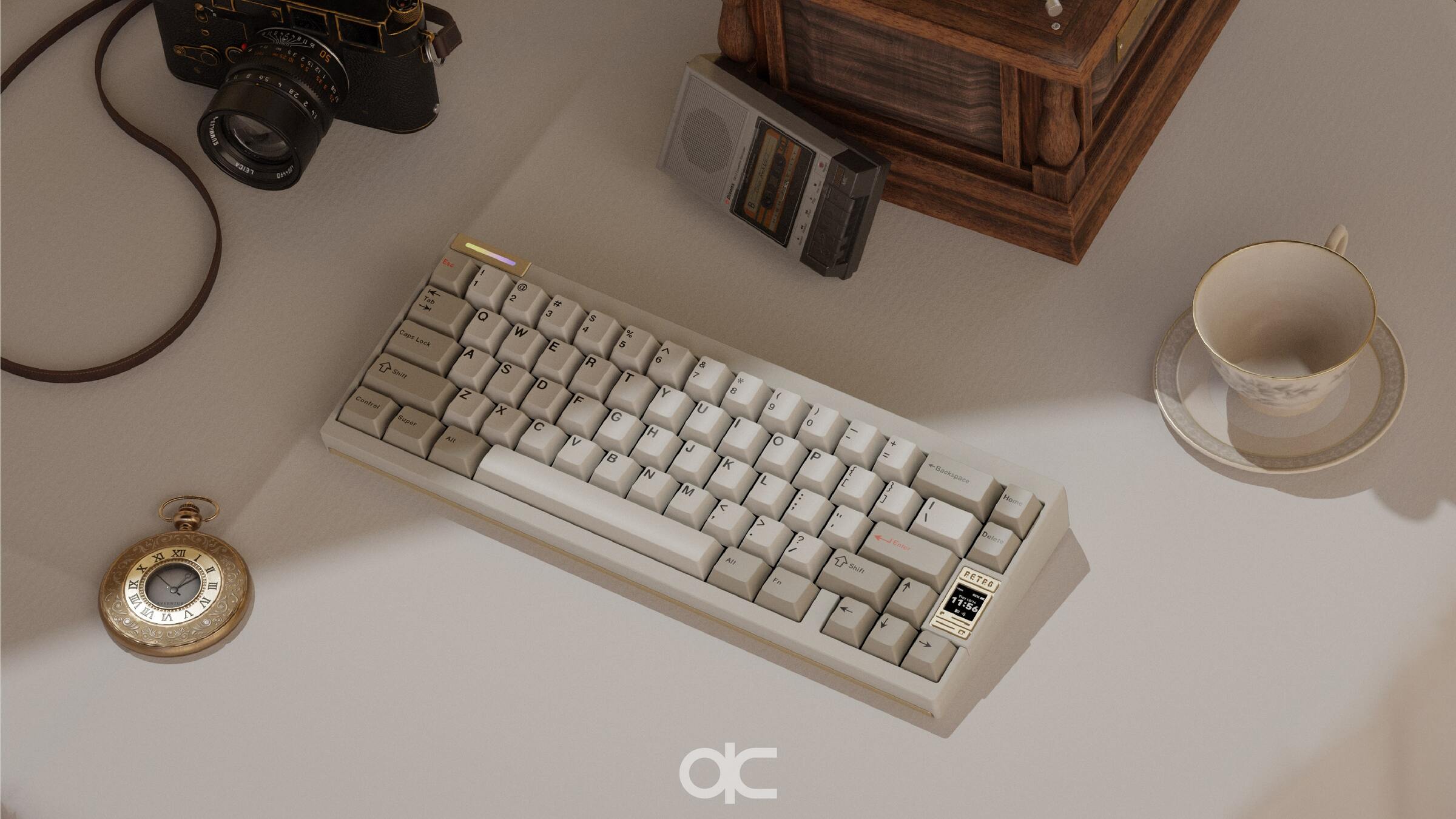 GB] QK65v2 (Spray-coated Top/Anodized Bottom) – Rebult Keyboards