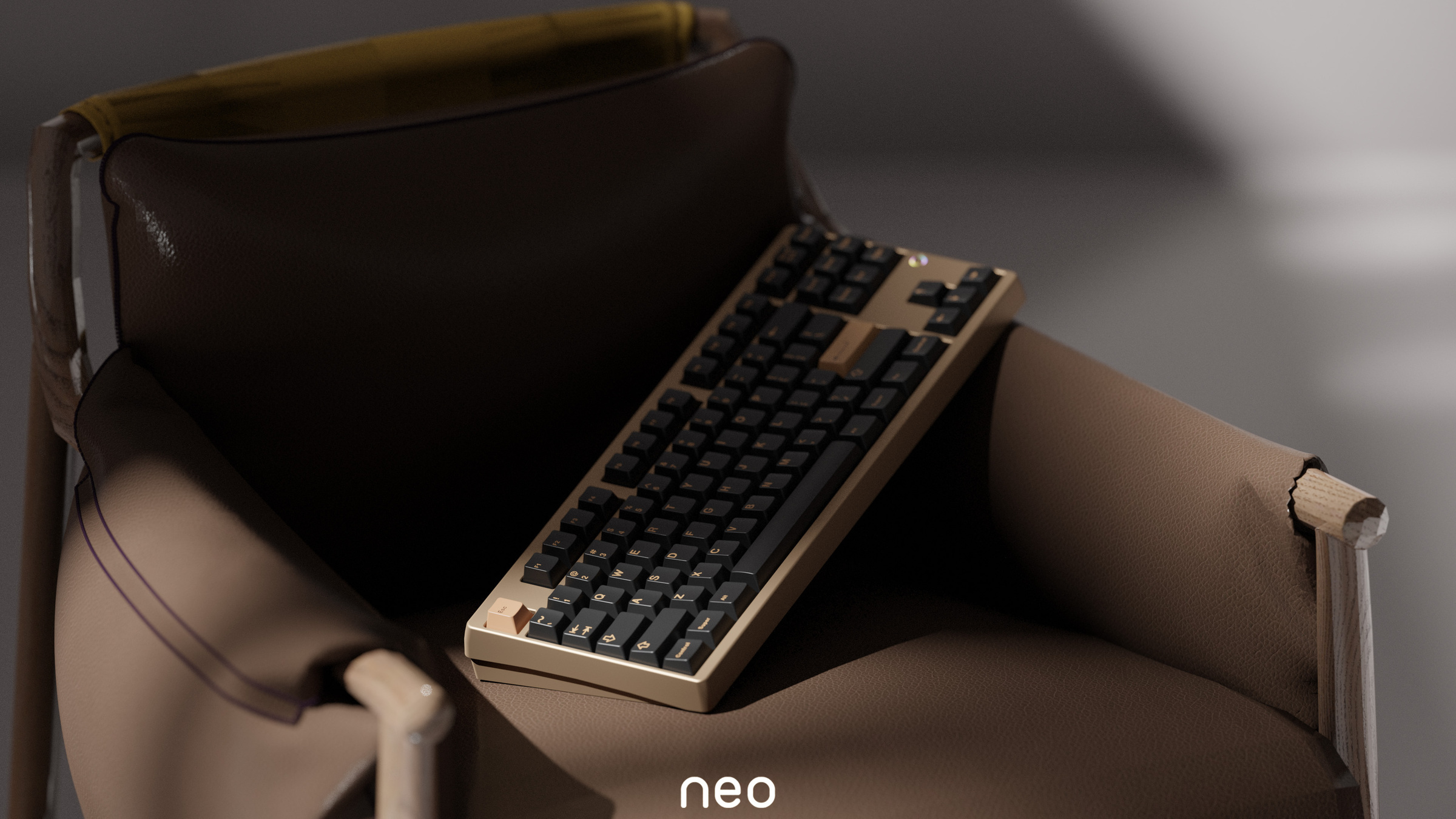 キーボード Neo 80 Champagne Tri-mode PCB POM Plate Neo80 – Qwertykeys