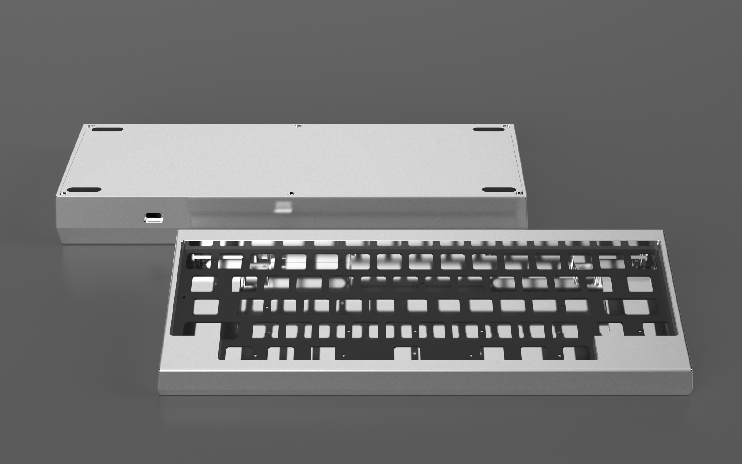 キーボード S60 V3 by Sho for HHKB (Silver Alu) S60 V3 by Sho - Custom Case for HHKB Classic/Hybrid – Rebult Keyboards
