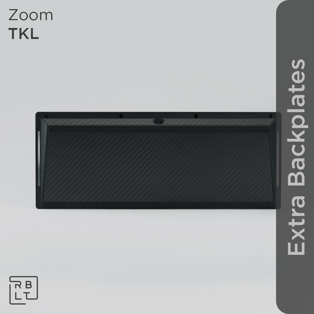 Zoom TKL Extra Backplates