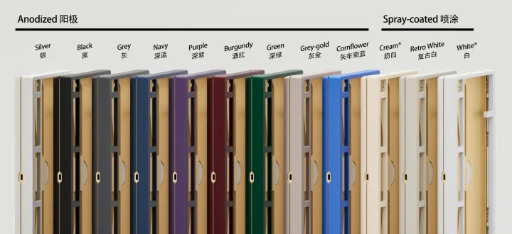 all colors with brass