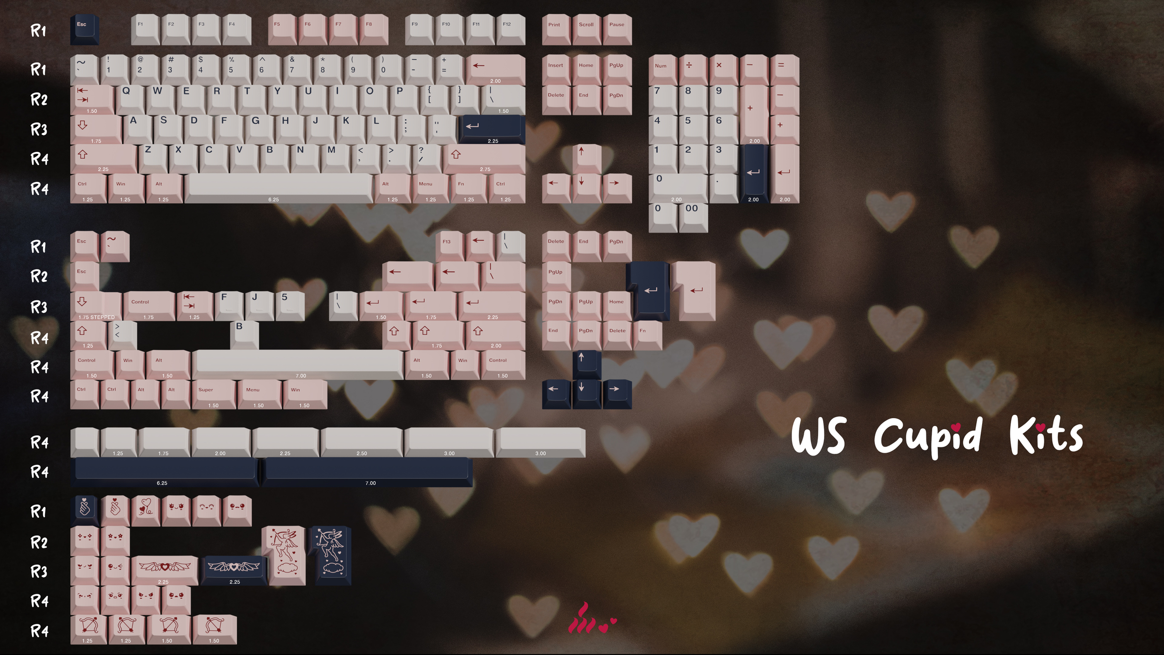 Zoom65 V3 X Cupid Collaboration Edition Keyboard Kit & WS Cupid