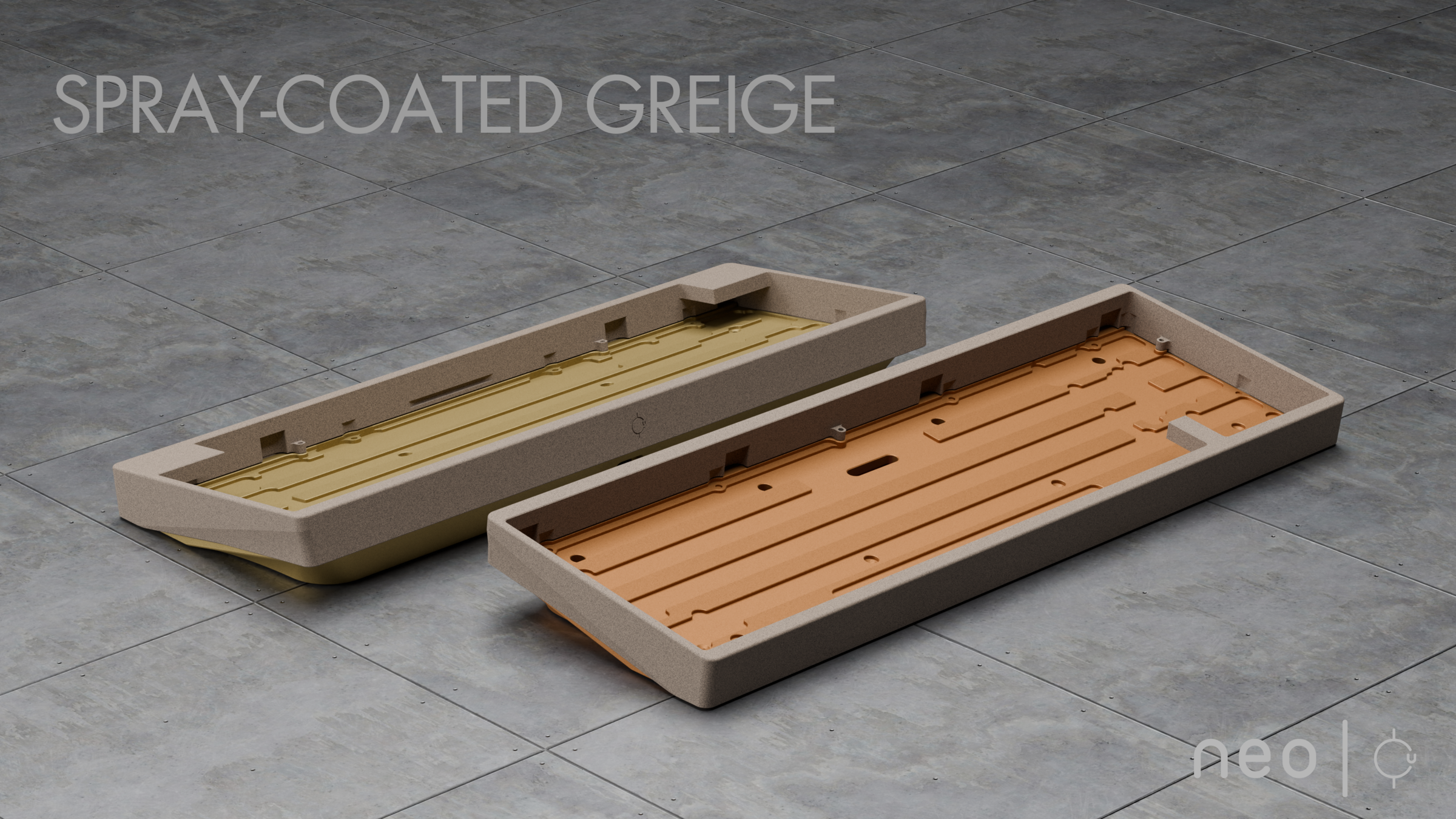 NEO65 CU Spray-coated Greige copper