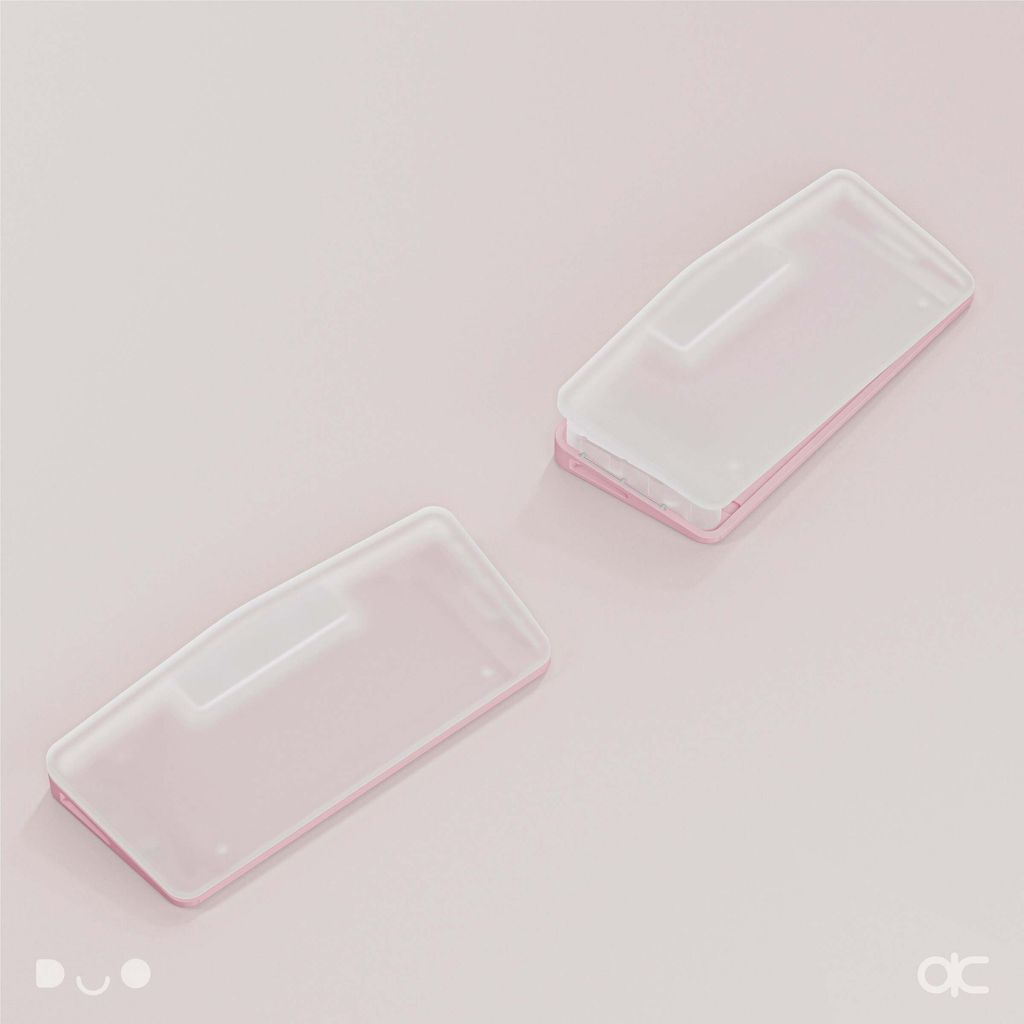 Spray-coated Pink Wrist Rest