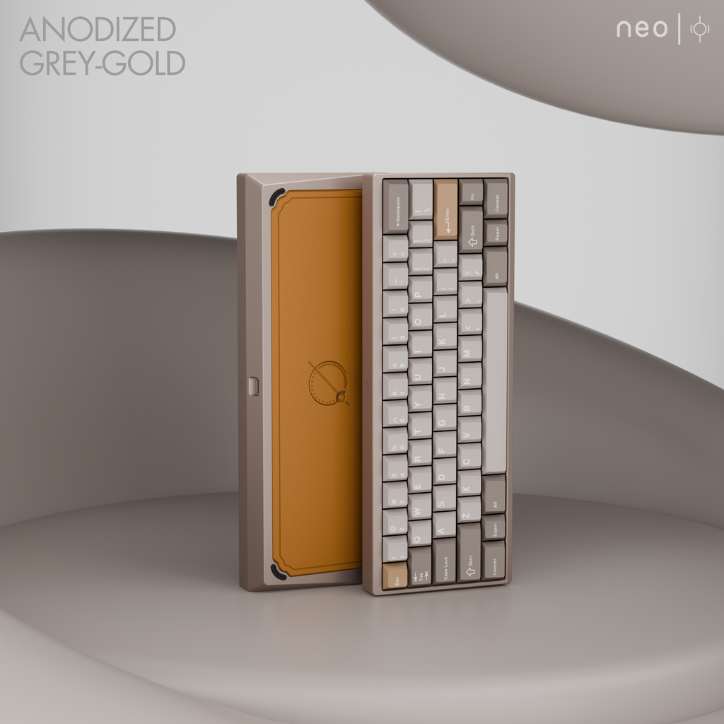 Anodized Grey-gold