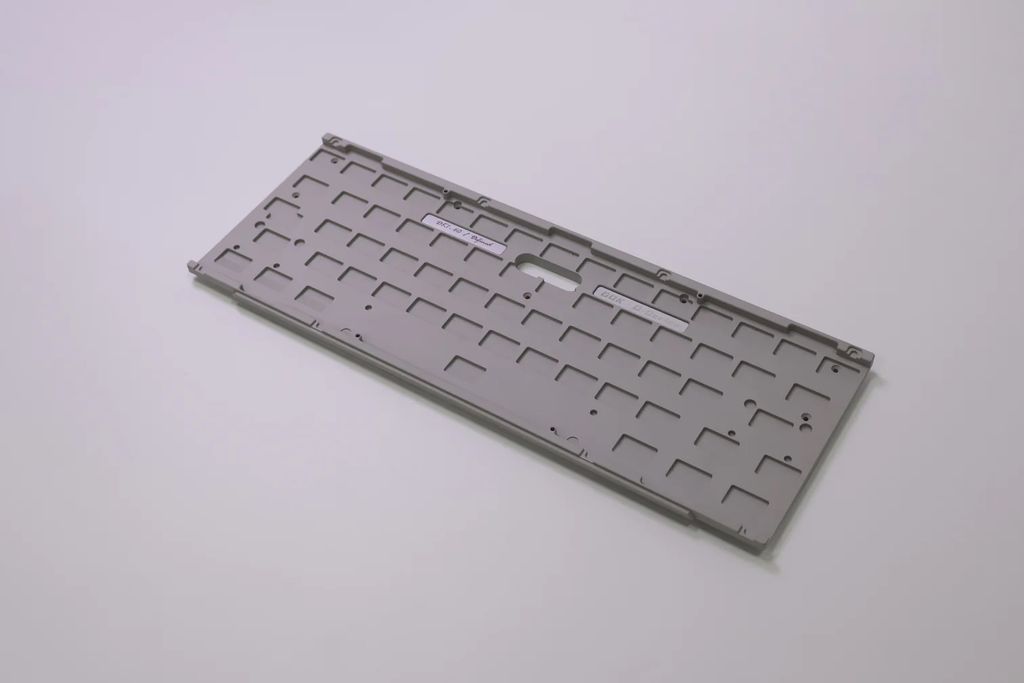 Light Grey Brass Bottom Case
