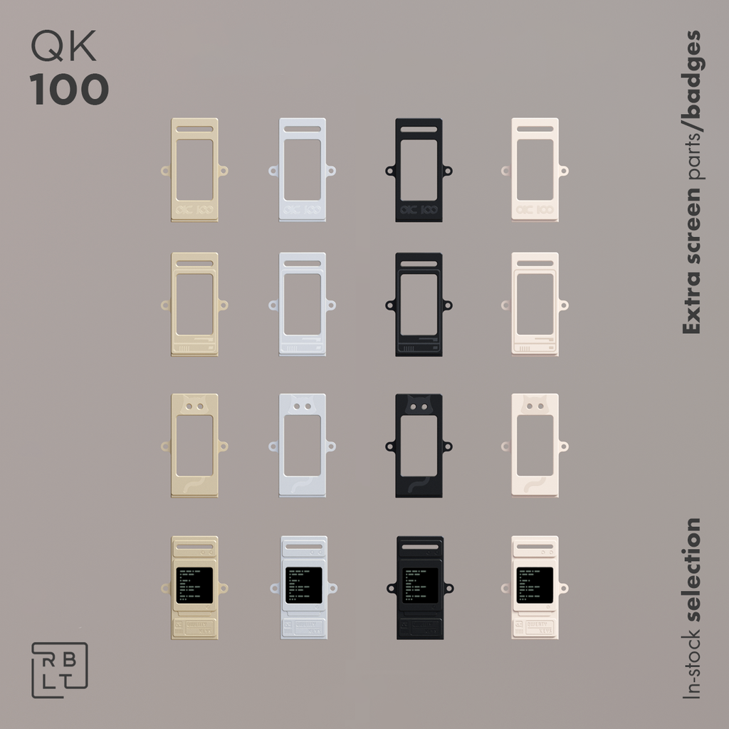 qk100 Extra Screens