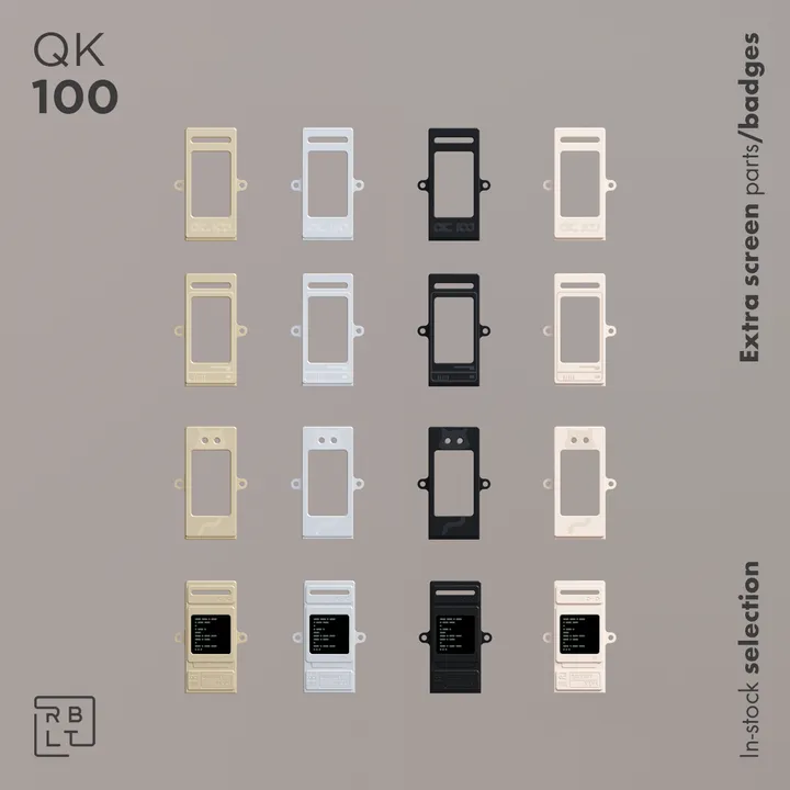 qk100 Extra Screens