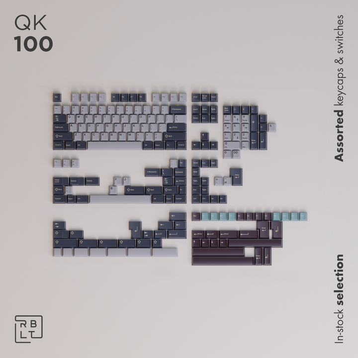 qk100 keycaps