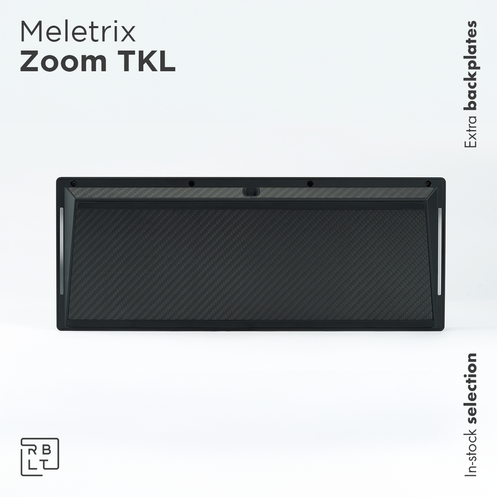 Zoom TKL Extra Backplates