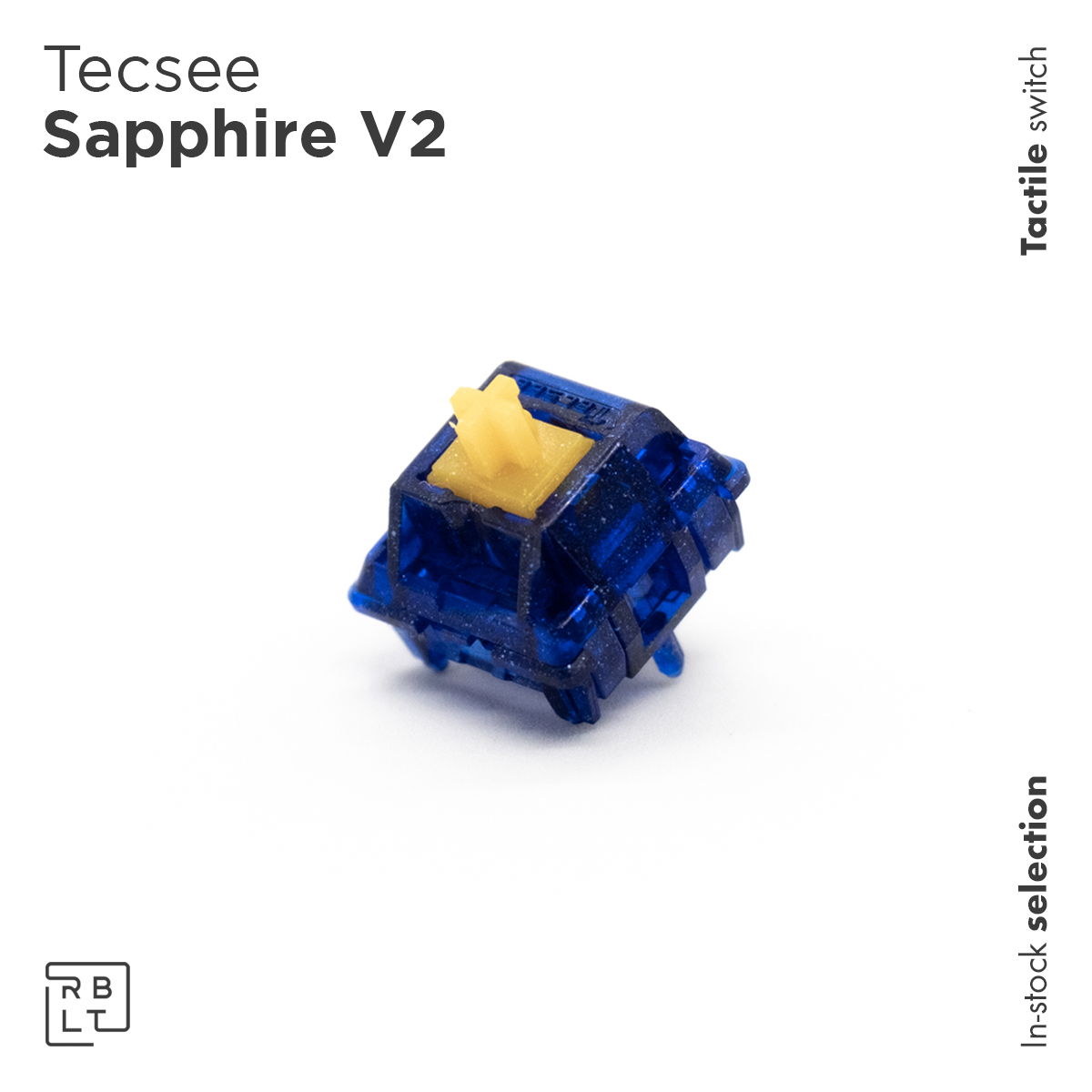 ソイリッチ Tecsee Sapphire V2 Tactile Switch – Rebult Keyboards