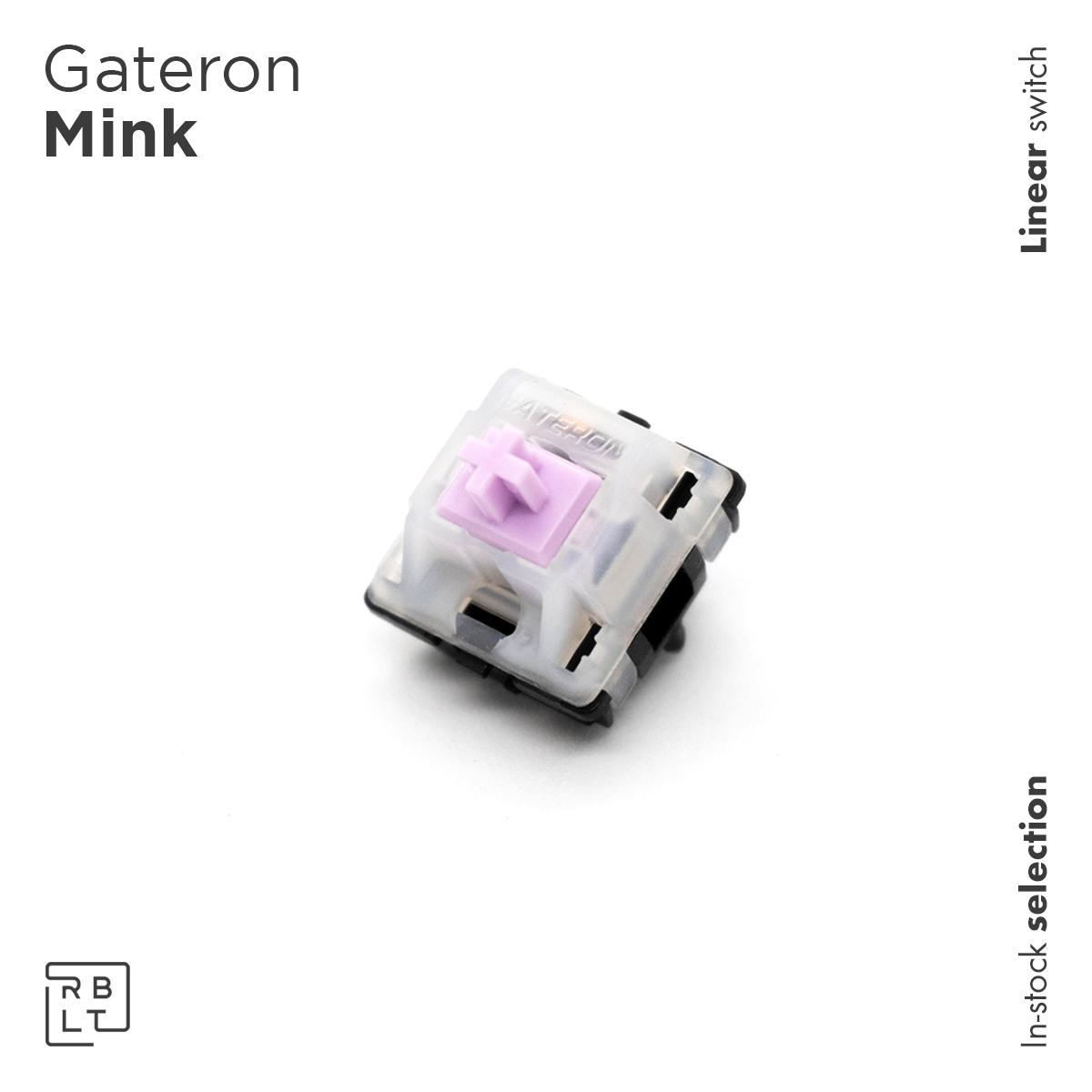 Gateron Mink Linear Switch – Rebult Keyboards