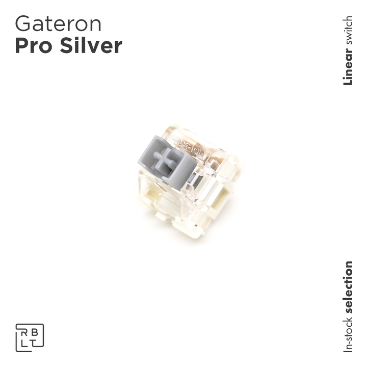 Gateron Pro Silver