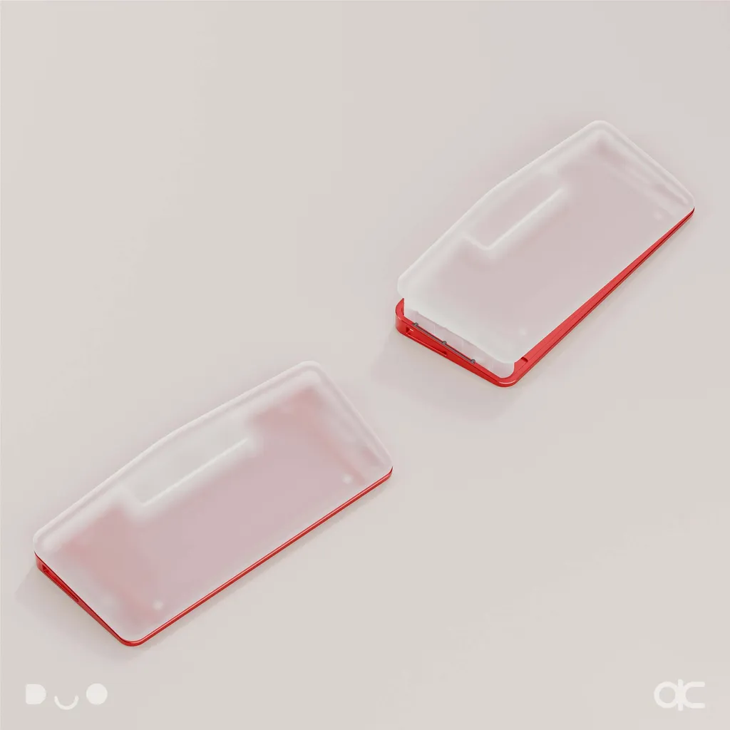 Anodized Red Wrist Rest