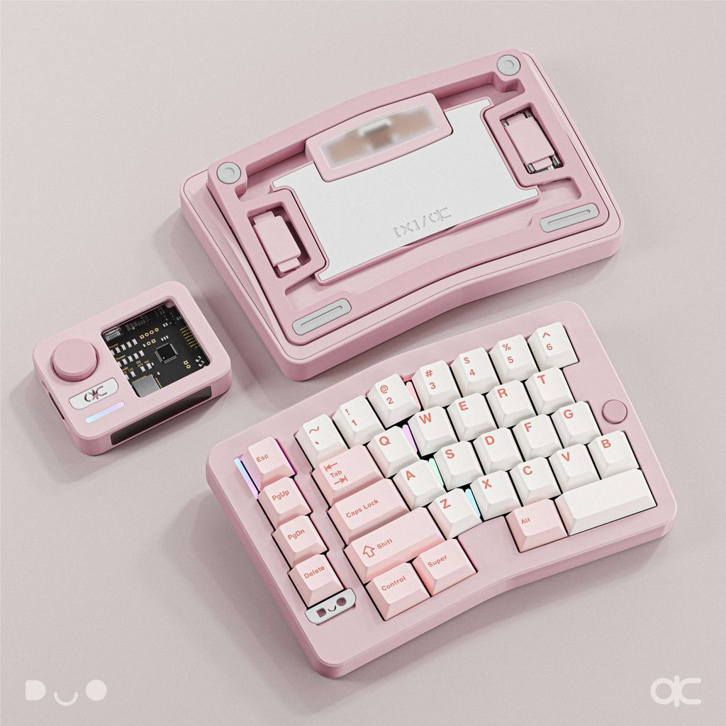 Spray-coated Pink