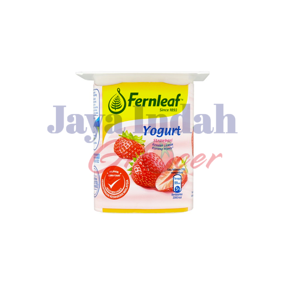 Fernleaf Low Fat Yogurt Strawberry 110g.png