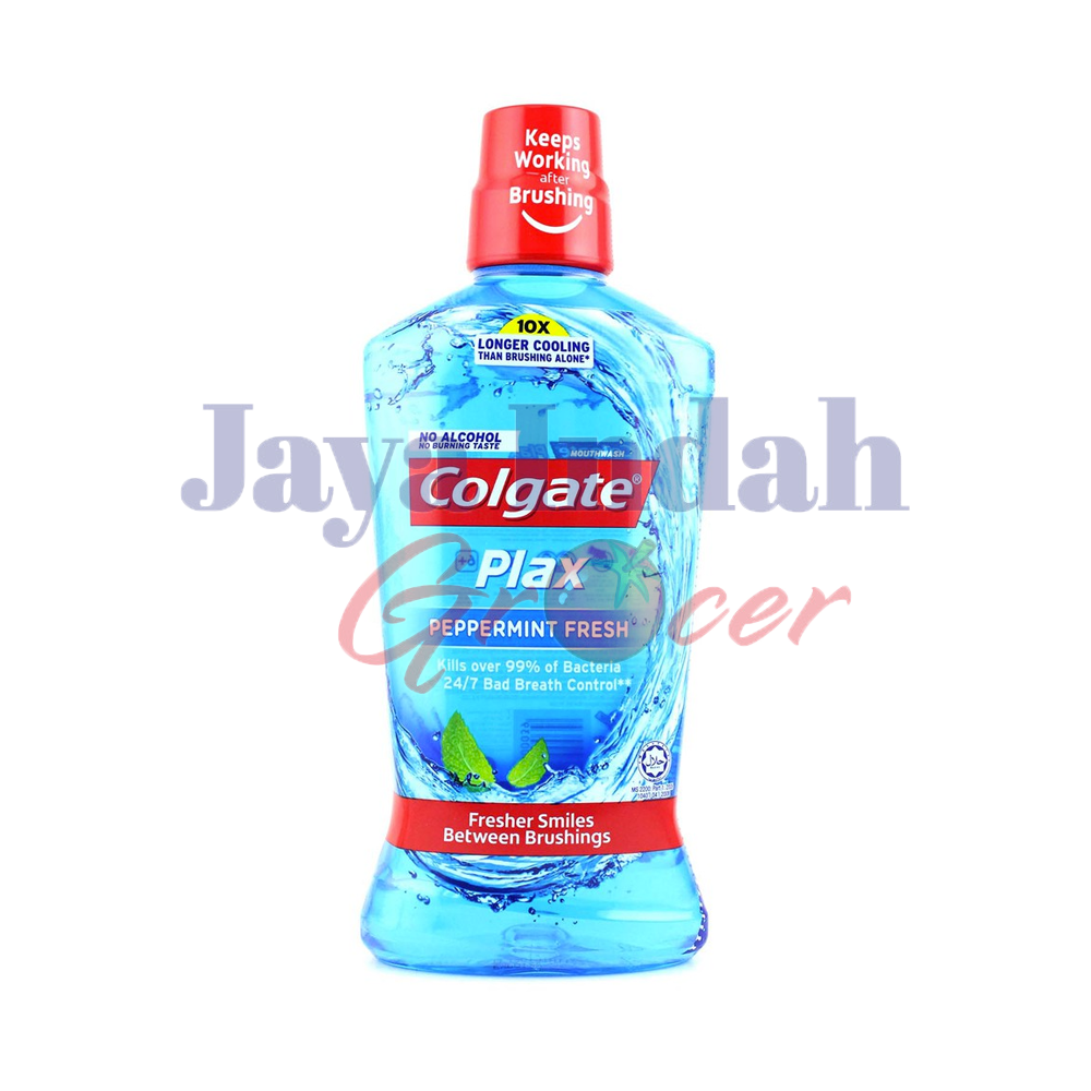 Colgate Mouthwash - Plax Peppermint Fresh 750ml.png