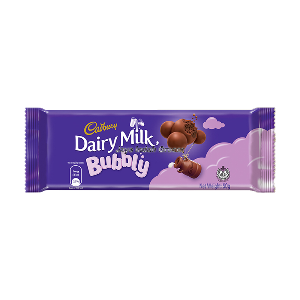 Cadbury Dairy Milk Chocolate Bubbly 50g.png