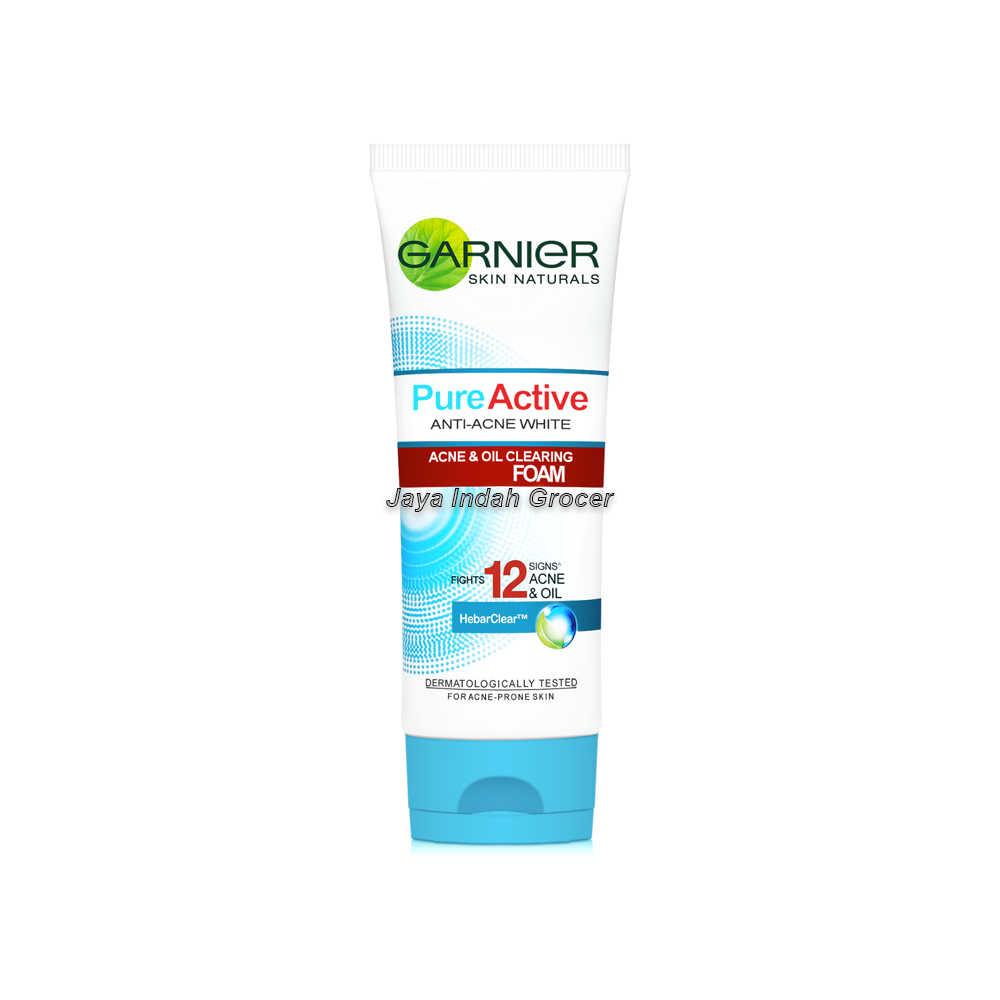 Garnier Pure Active Anti-Acne White Oil Clearing Foam 100ml.png