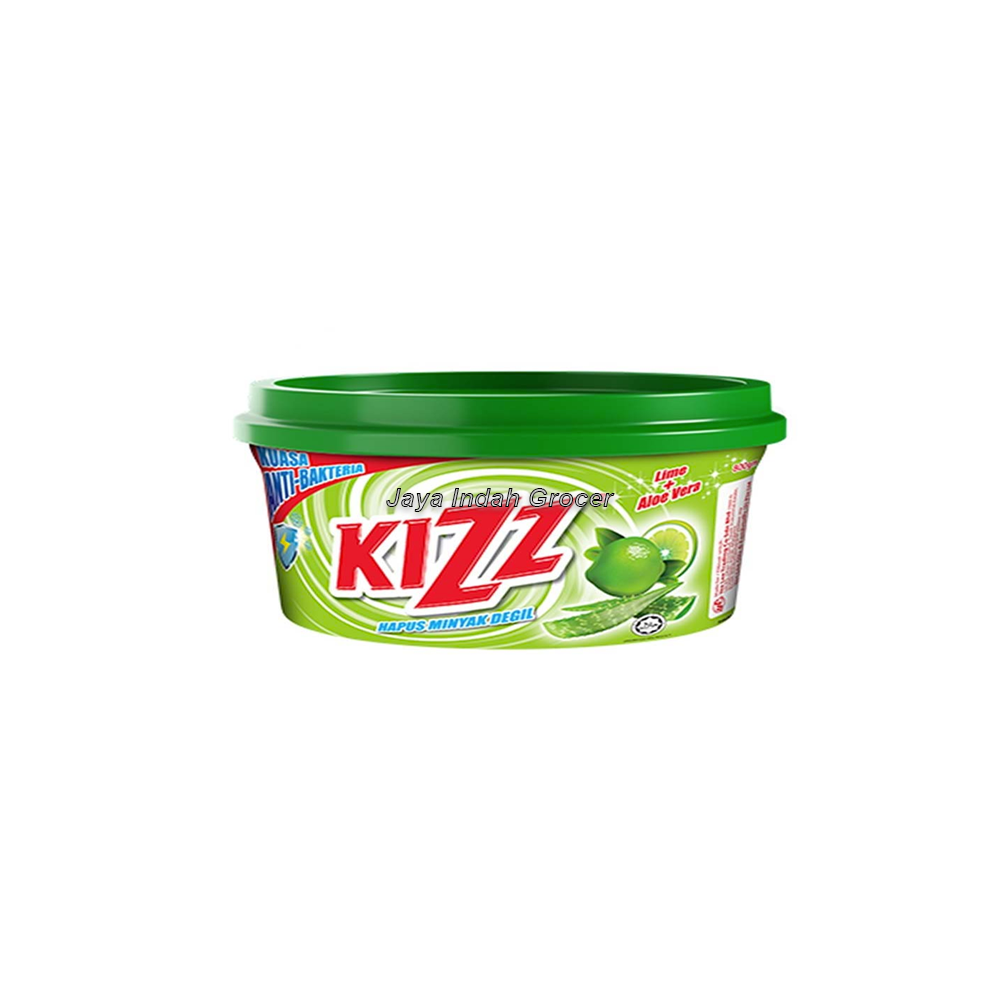 KIZZ Antibacterial Dishwashing Paste Lime & Aloe Vera 350g.png