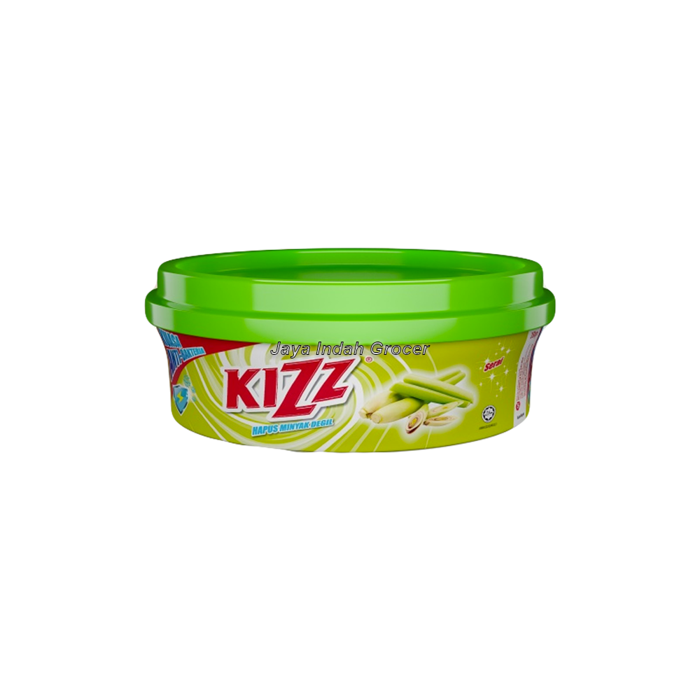 KIZZ Antibacterial Dishwashing Paste Lemongrass 350g.png