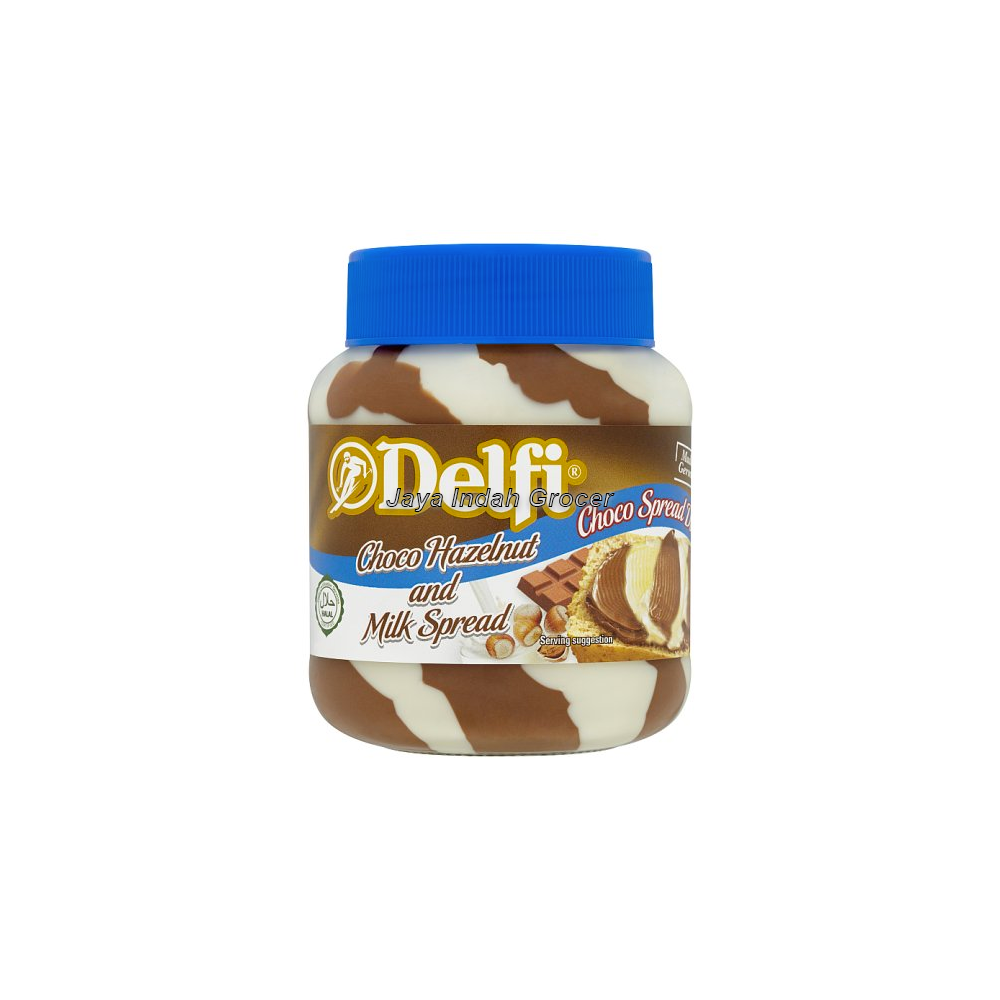 Delfi Choco Hazelnut and Milk Spread 350g.png