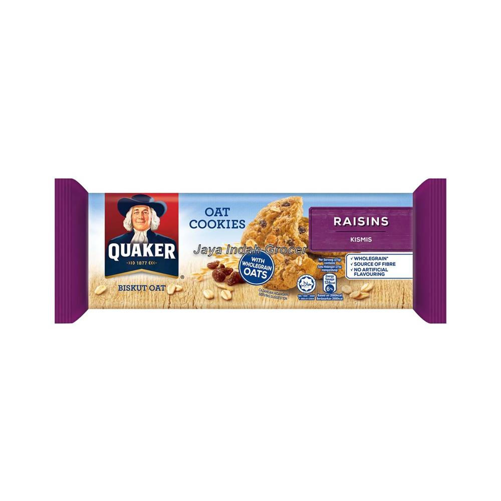 Quaker Oat Cookies Raisins 108g.png