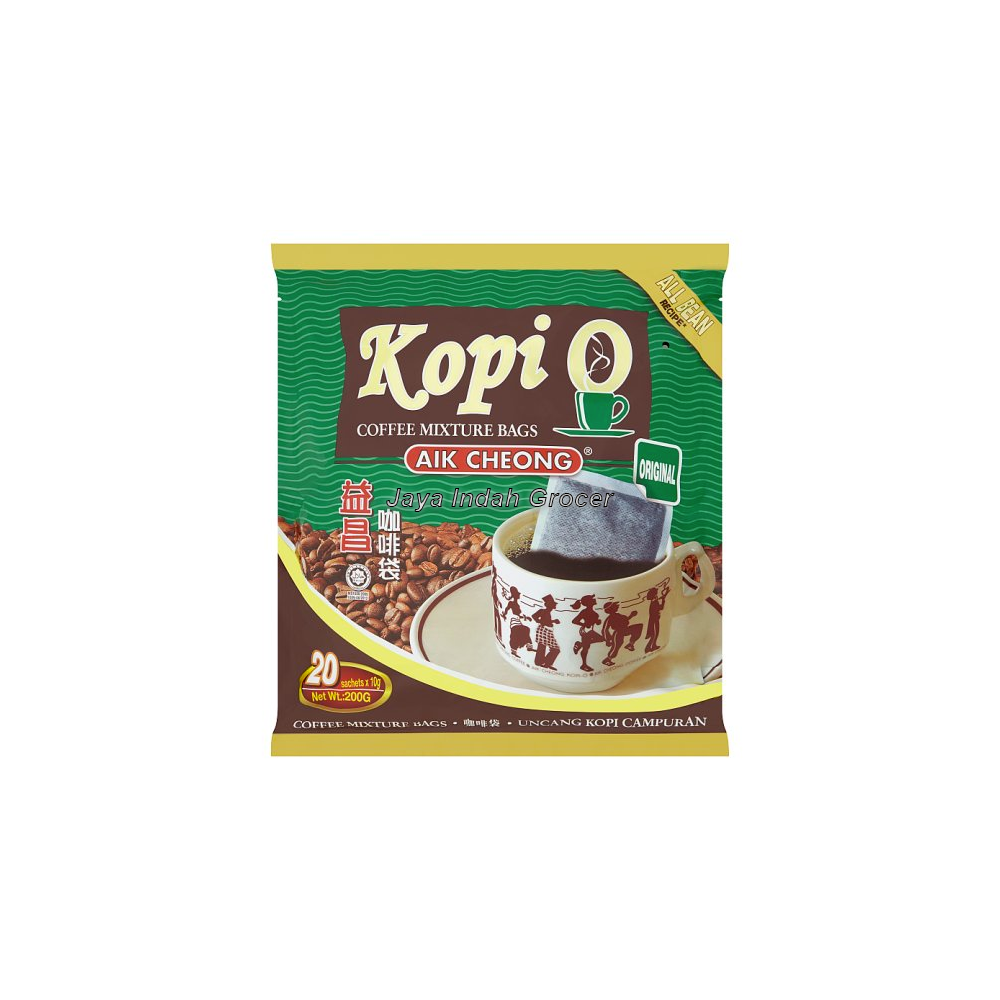 Aik Cheong Kopi O Original Coffee Mixture Bags 20 Sachets x 10g (200g).png