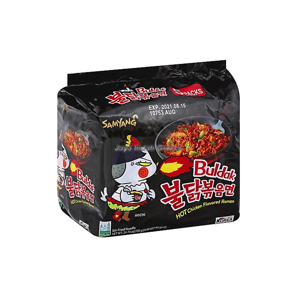 Samyang Buldak Hot Chicken Flavoured Ramen 5 packets.png