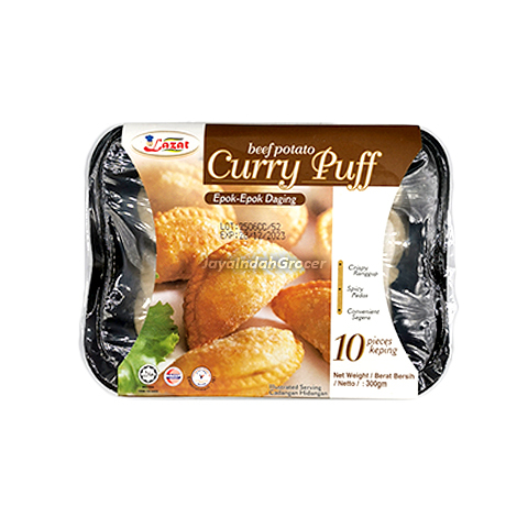 Lazat Beef Potato Curry Puff 300g