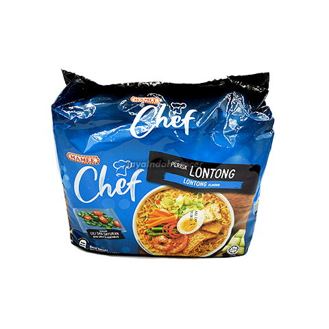 Mamee Chef Lontong Instant Noodles 4x101g