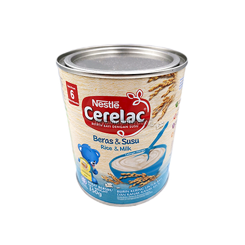 Nestle Cerelac Rice & Milk Baby Cereal 350g