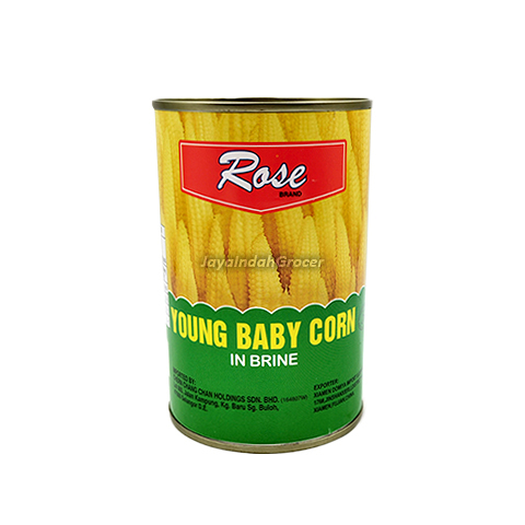 Rose Brand Young Baby Corn 425g