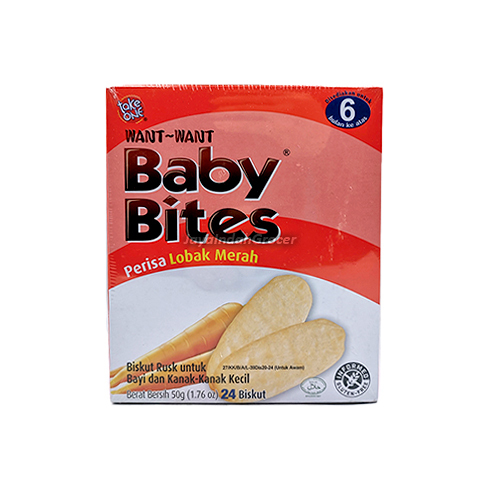 Take One Baby Bites Carrot Baby Biscuits 50g