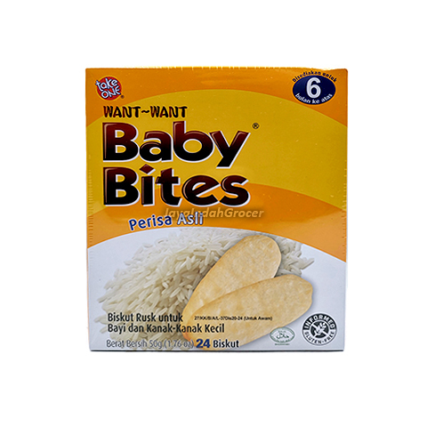 Take One Baby Bites Original Baby Biscuits 50g
